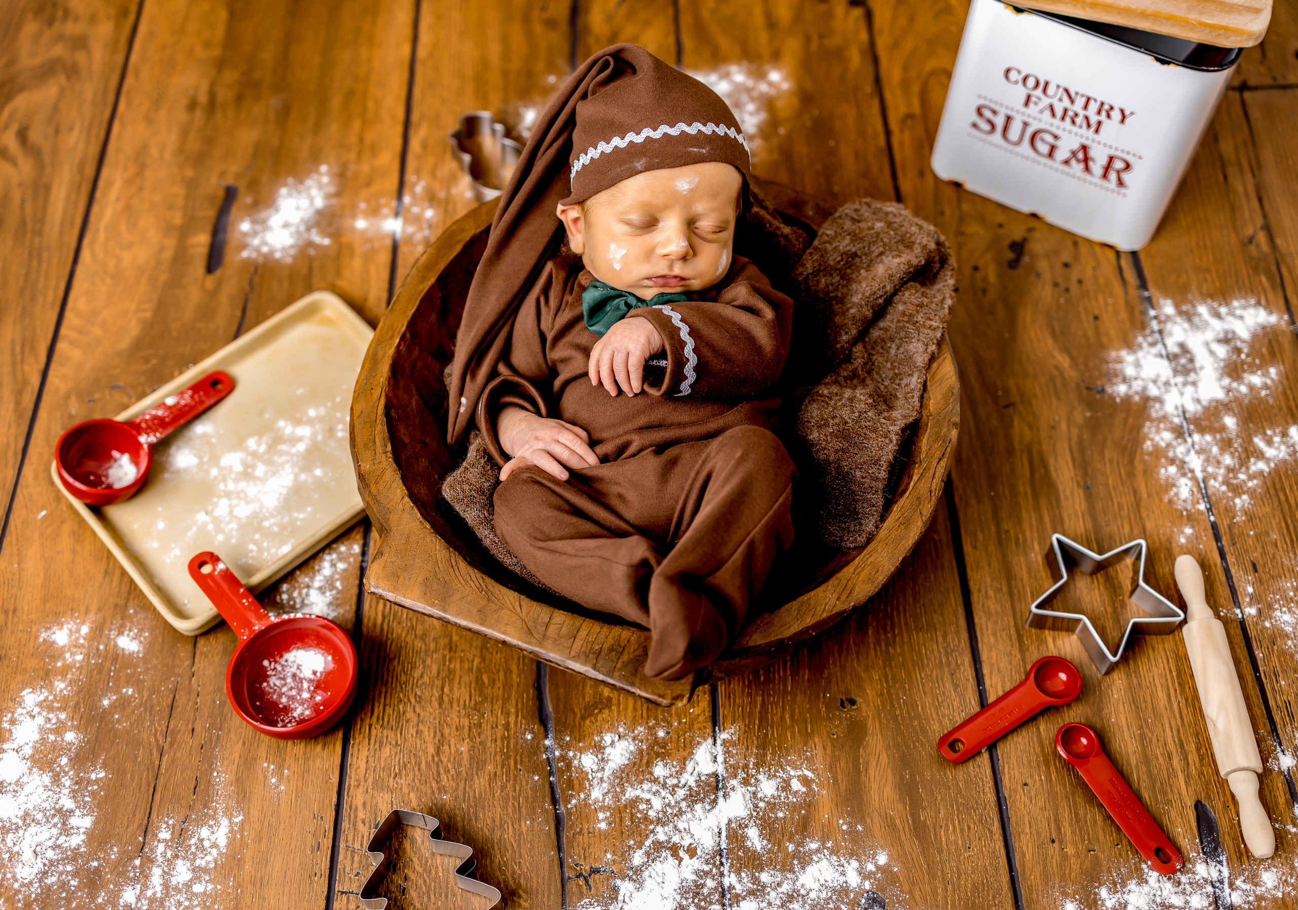 Holiday Baking with a newborn