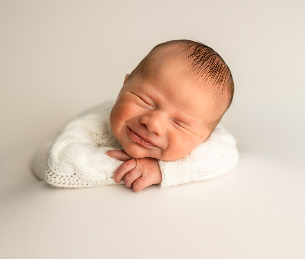 Smiling baby